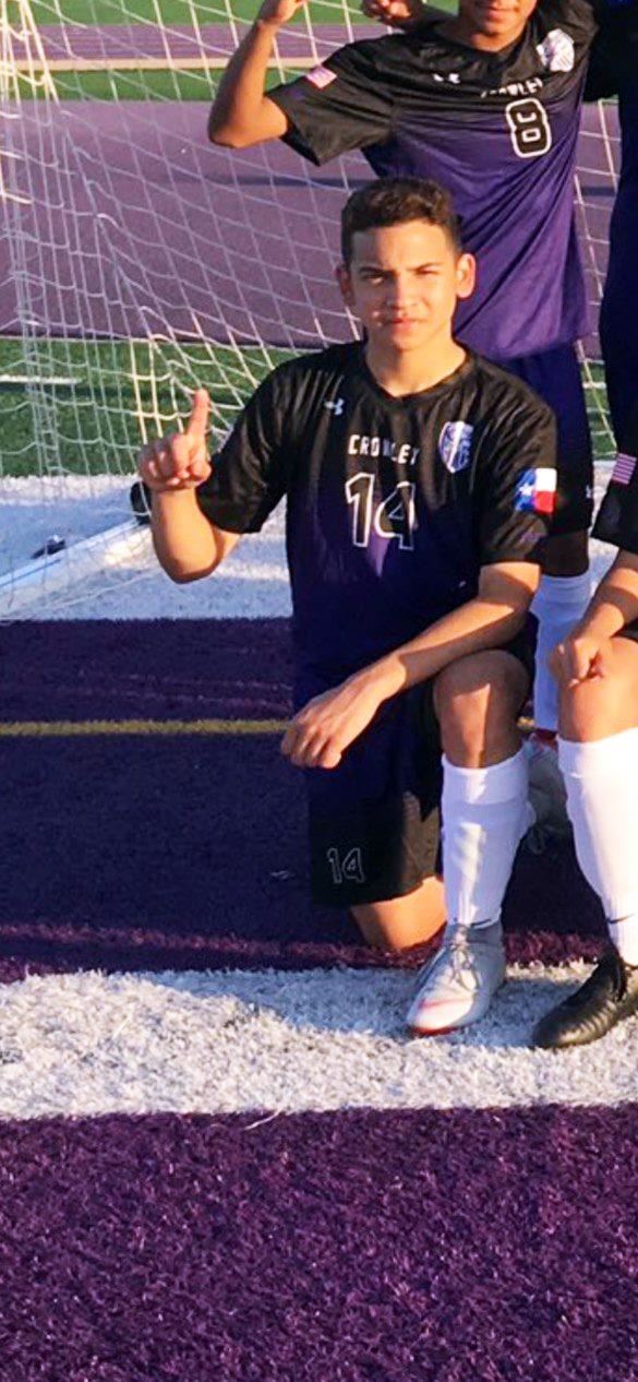 Nestor Rivas-Artiguez as a soccer player